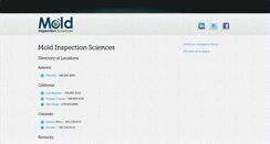 Desktop Screenshot of moldsci.com